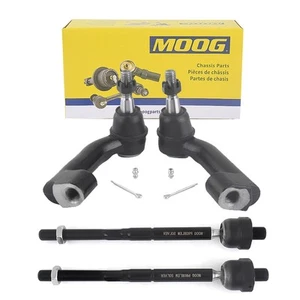 4PCS MOOG Front Steering Inner Outer Tie Rod End Kit For Ford Expedition F-150 - Picture 1 of 8