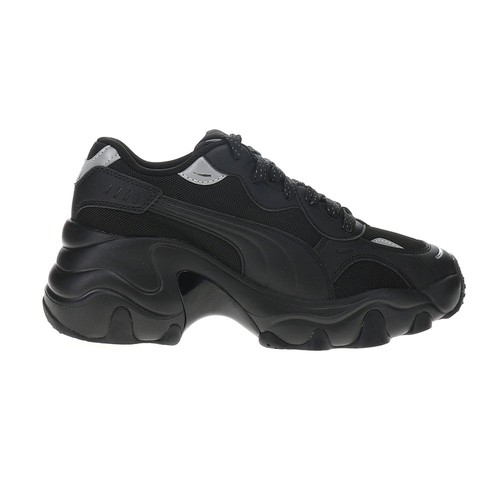 Scarpe casual Puma Pulsar zeppa rete V2 stringate donna nere sneakers 39968101