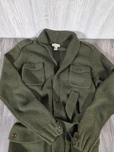 CÁRDIGAN DIESEL GRUESO PUNTO LANA VERDE HOMBRE TALLA LG - Imagen 1 de 14
