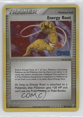 Energy Root Reverse Foil Pokemon EX Unseen Forces #83 2005 - Image 1 of 2