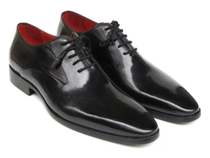 Paul Parkman Men's Black Oxfords (ID#019-BLK) - Picture 1 of 7
