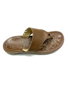 Olukai Women's Thong Comfort Casual Brown Sandals Size 38 ($) - Picture 1 of 7