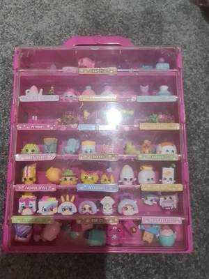 Shopkins Pink Collector Case Filled With 60 Shopkins Figures Moose Toys Bulk Lot - image 1 of 3