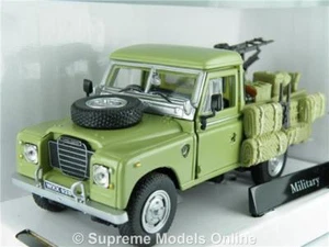 LAND ROVER MILITÄRAUTO 1/43R GRÖSSE MODELL ABHOLUNG LWB GRÜNE VERSION R0154X{:} - Bild 1 von 4