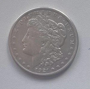1921 - STATI UNITI d'America - ARGENTO Morgan Moneta 1 Dollaro USA. - Foto 1 di 2
