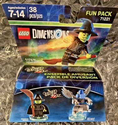 Lego Dimensions El Mago de Oz 71221 Bruja Malvada Mono Alado Nuevo Raro Foto 1 de 4