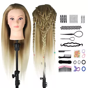 Neverland Beauty Mannequin Head 26" Hairdressing Training Head Braiding Manikin - Picture 1 of 12
