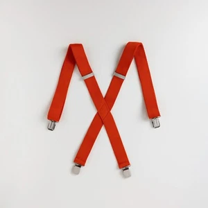 Nuevo 1 1/2" Tirantes 1.50 Naranja Poliéster Tirantes Elásticos - Imagen 1 de 3