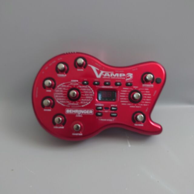 PEDALEIRA BEHRINGER V AMP 3 VERMELHO USADO