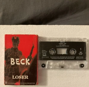 Beck Loser Alcohol Cassette Tape Single 1994 Geffen Records VTG - Picture 1 of 1