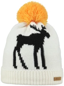 Barts Beanie Beast Cream Nordic Fine Knit Logopatch - Picture 1 of 2