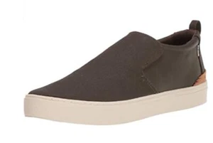 Zapatos sin cordones TOMS para hombre Paxton resistentes al agua 7,5 Reino Unido verde oliva unisex UE 41 caminar - Imagen 1 de 5