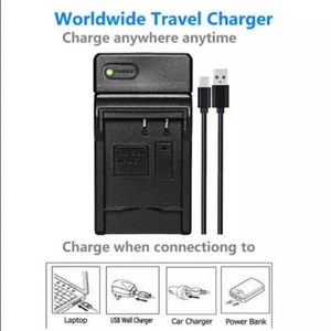 Cargador de batería para Sony NP-BG1 CyberShot DSC-W30 DSC-W35 DSC-W50 W55 W80 WX1 H3 - Imagen 1 de 7