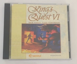 King's Quest VI: Heir Today Gone Tomorrow Sierra PC CD-ROM - Foto 1 di 3