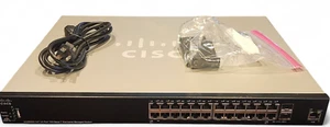 Cisco SG350XG-24T-K9 24-Port 10G Switch w/ Cables & Rack Ears – Free Shipping - Picture 1 of 7