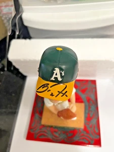 Oakland Athletics Barry Zito Autographed Bobblehead 2002 Cy Young w/ JSA COA - Picture 1 of 7