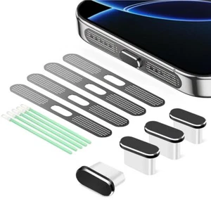 4pack DIY Type C Port Cover for iPhone 15 / 16 Phone Accessories - Picture 1 of 7