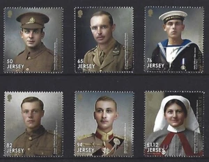 JERSEY 2018 SOLDIERS SET 6 UNMOUNTED MINT, MNH - Picture 1 of 1