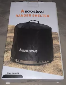 Solo Stufa Ranger Rifugio Pozzo del Fuoco Copertura Rotonda Impermeabile, NERO - Foto 1 di 3