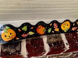 Vintage Halloween Fall Classroom Border Garland Pumpkin New Unopened 35 Feet - Picture 1 of 4