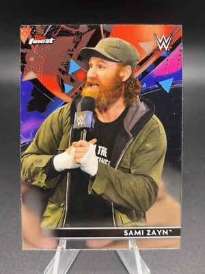 2021 Topps Finest WWE #68 Sami Zayn - Image 1 of 2
