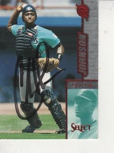 CHARLES JOHNSON 1998 FIRMADO PARTITURA SELECTA #61 - FLORIDA MARLINS - Imagen 1 de 1