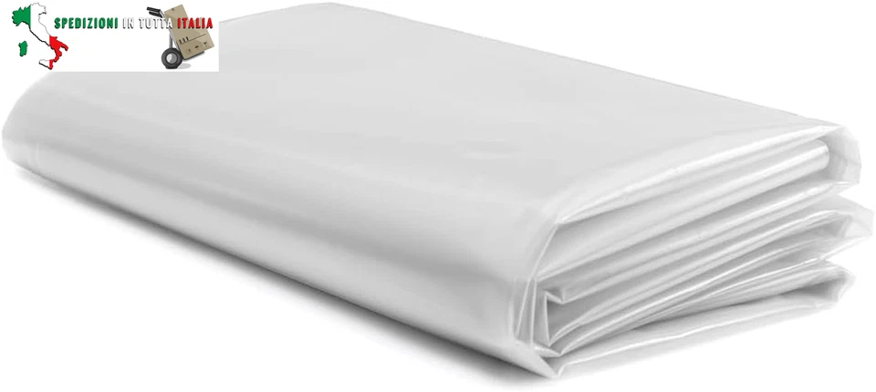 Pellicola per serra 6 – 8 – 10 m di larghezza, altamente trasparente e resistent - Immagine 1 di 4