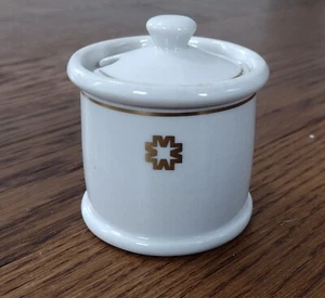 RARE Vintage METLIFE INSURANCE COMPANY MUSTARD JAR RESTAURANT WAR METROPOLITAN - Picture 1 of 3