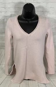Calypso St Barth Women Cashmere Sweater XS Quiet Luxe Preppy Minimalist Capsule - Picture 1 of 9