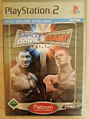 SmackDown! vs. Raw 2006 - Platinum Edition - für Playstation 2, PAL - Bild 1 von 3