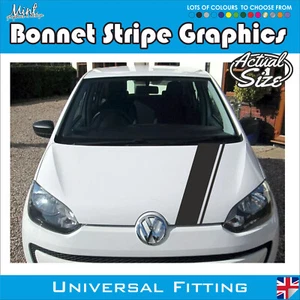 VW UP! Volkswagen Bonnet Stripes Decals Stickers Graphics FREE P&P 030 - Picture 1 of 4