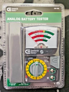 Commercial Electric Analog Self-Powered Battery Tester - Picture 1 of 2