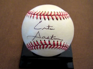 CITO GASTON 1993 WSC TORONTO BLUE JAYS MGR SIGNED AUTO 1993 WS BASEBALL BECKETT - Picture 1 of 3