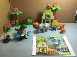 2016 LEGO DUPLO ALL AROUND THE WORLD SET# 10804-JUNGLE 87Pcs 2FIGS 7 ANIMALS - Picture 1 of 9