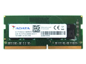 A-DATA 4GB 1RX16 DDR4 SODIMM PC4-25600 3200MHZ 260-PIN MEMORY AO1P32NC4U1-BZMSHD - Picture 1 of 2