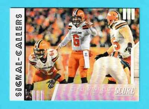 2019 Panini Score Signal Callers Baker Mayfield Browns #SC-1 - Picture 1 of 2