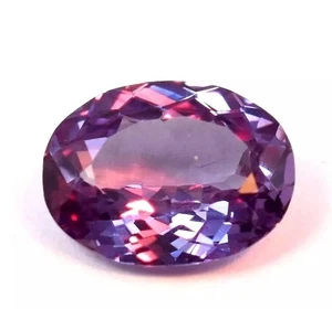 AAA Natural 8.10 Ct Rare Color Change Alexandrite Oval Cut Loose Gemstone - Picture 1 of 4