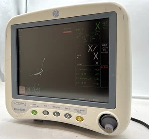 GE Dash 4000 Monitor Paziente Temp SpO2 ECG NBP - Foto 1 di 10