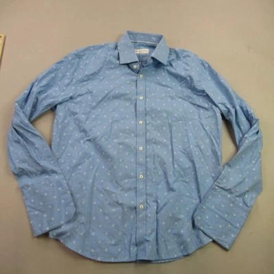 Robert Graham Shirt Mens 43 Long Sleeve Button Front Casual Outdoors Blue - Image 1 of 4