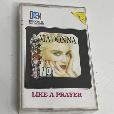 Madonna Like A Prayer Cassette Tape Album Very Rare Vintage Lyric Book VGC - Image 1 of 4