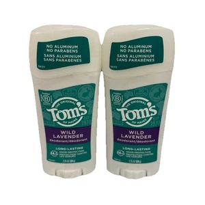 Tom's of Maine Deodorant WILD LAVENDER 2.25 oz ( 2 pack ) / - Picture 1 of 2