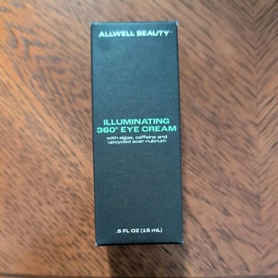Crema iluminadora de ojos AllWell Beauty, hidratante hidratante y limpiador nutritivo Foto 1 de 2