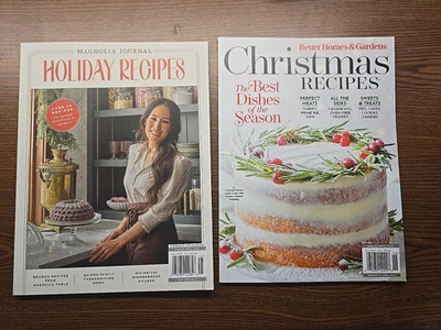 Christmas And Holiday Recipe Magazine Lot - Image 1 of 4