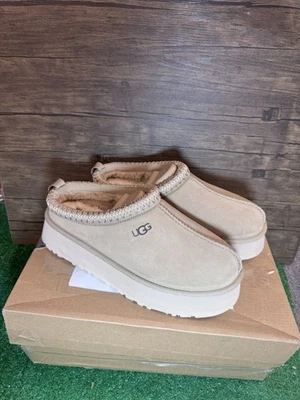 Zapatilla UGG Tazz Semilla Mostaza (Mujer) Talla 9W Auténtica Nueva Foto 1 de 4