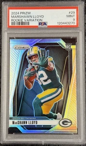 2024 PRIZM MARSHAWN LLOYD ROOKIE VARIANTE #29 GEMMA COME NUOVA💎 PSA 9 - Foto 1 di 6