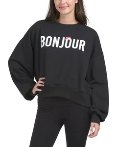 Cinq a Sept womens Bonjour Beret Brandy Pullover Sweatshirt size Medium $195 - Picture 1 of 10