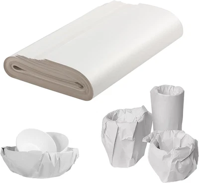 100 Sheets Packing Paper 12x24 Newsprint for Moving, Wrapping Glassware & Dishes - Image 1 of 4