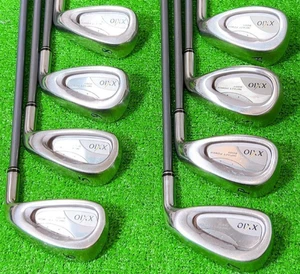 Ladies XXIO Iron Set 5-9 Pw Aw Sw 8pc RH MP300L Graphite Women Golf Club Dunlop - Picture 1 of 9