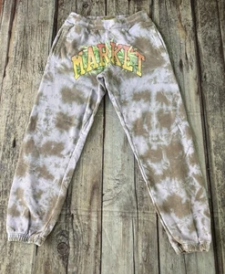 Chinatown Market Spell Out Arc Herbal Purple Sweatpants Drawcord Mens Medium - Picture 1 of 7