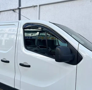Cappafe Wind Rain Guard Deflector For Vauxhall Vivaro Renault Trafic 2014-2024 - Picture 1 of 10
